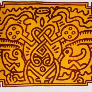Keith HARING (1958-1990), d’après.  Sans titre.1989.