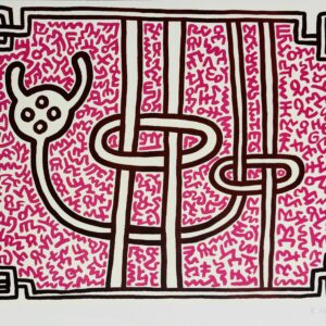 Keith HARING (1958-1990), d’après.  Sans titre.1989.