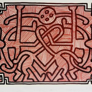 Keith HARING (1958-1990), d’après.  Sans titre.1989.