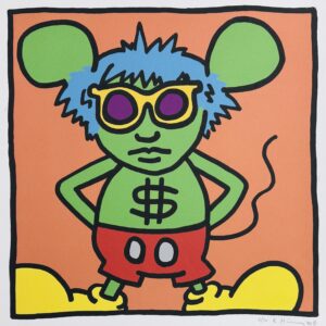 Keith HARING (1958-1990), d’après.  Sans titre,1986.