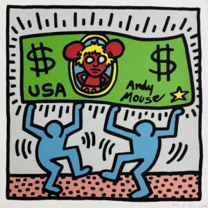 Keith HARING (1958-1990), d’après.  Sans titre,1986.