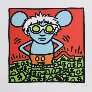 Keith HARING (1958-1990), d’après.  Sans titre,1986.