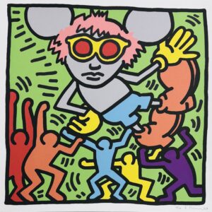 Keith HARING (1958-1990), d’après.  Sans titre,1986.