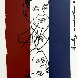 Andy WARHOL (1930 - 1987), D’Après.   Invitation (Election Night 1984).