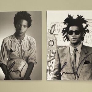Jean-Michel BASQUIAT (1960-1988), D'APRÈS.  Portrait de Jean-Michel Basquiat.