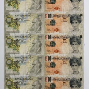BANKSY (Né en 1974)  Banksy of England 10 pounds.
