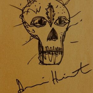 Damien HIRST (Né en 1965),   Skull.