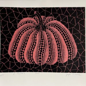 Yayoi KUSAMA (Né en 1929) , D’après.  Pumpkin.2009.