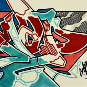 SEEN (Né en 1961)  Sans titre,2008.