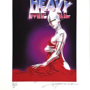 Hajime SORAYAMA (Né en 1947)  Heavy Metal.