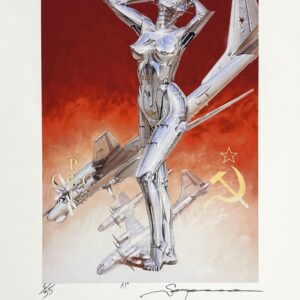 Hajime SORAYAMA (Né en 1947)  Russian Girl .