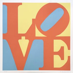 Robert INDIANA (1928-2018), D’Après.  HOPE.