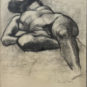 Jean Robert IPOUSTEGUY (1920-2006)  Femme nu allongée.