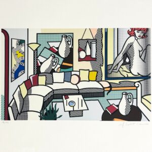 Roy LICHTENSTEIN (1923-1997) d’après.  Interior : Perfect Pitcher.