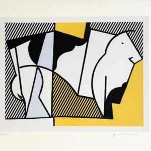 Roy LICHTENSTEIN (1923-1997) d’après.  Bull III.Bull Profile Series.