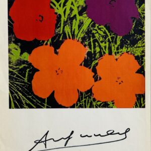 Andy WARHOL (1928-1987), D’Après.  Flowers.