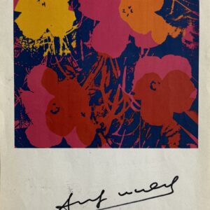 Andy WARHOL (1928-1987), D’Après.  Flowers.