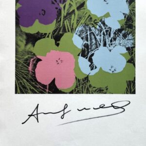 Andy WARHOL (1928-1987), D’Après.  Flowers.