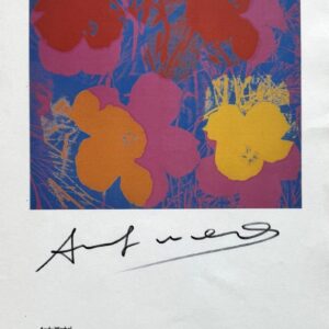 Andy WARHOL (1928-1987), D’Après.  Flowers.