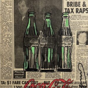 Andy WARHOL (1928-1987), Attribué à.  Coca Cola.