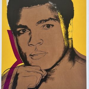 Andy WARHOL (1928-1987), D’Après.  Mohamed Ali.