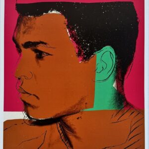 Andy WARHOL (1928-1987), D’Après.  Mohamed Ali.