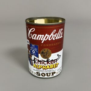 Andy WARHOL (1928-1987), Attribué à.  Campbell’s Soup « Chicken Alphabet Soup ».