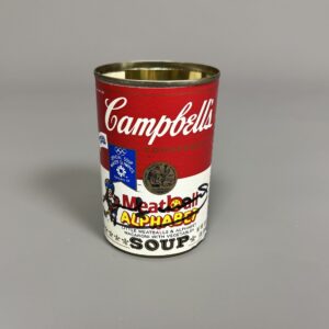 Andy WARHOL (1928-1987), Attribué à.  Campbell’s Soup « Meatballs & Alphabet ».