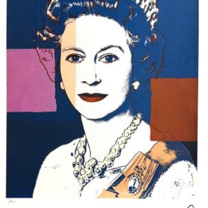 Andy WARHOL (1928-1987), D’Après.  Elizabeth II.