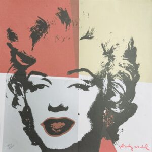 Andy WARHOL (1928-1987), D’Après.  Marylin Monroe.