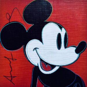 Andy WARHOL (1928-1987), d'après.  Mickey Mouse.