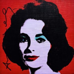 Andy WARHOL (1928-1987), d'après.  Liz Taylor.