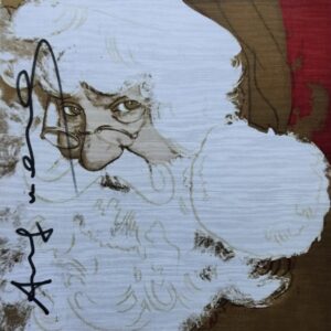 Andy WARHOL (1928-1987), d'après.  Santa Claus.