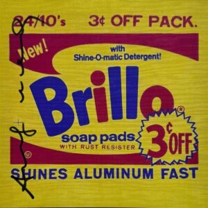 Andy WARHOL (1928-1987), d'après.  Brillo.