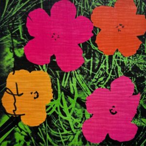 Andy WARHOL (1928-1987), d'après.  Flowers.