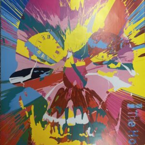 Damien HIRST (Né en 1965) Beautiful Hours, Spin Painting, 2009.