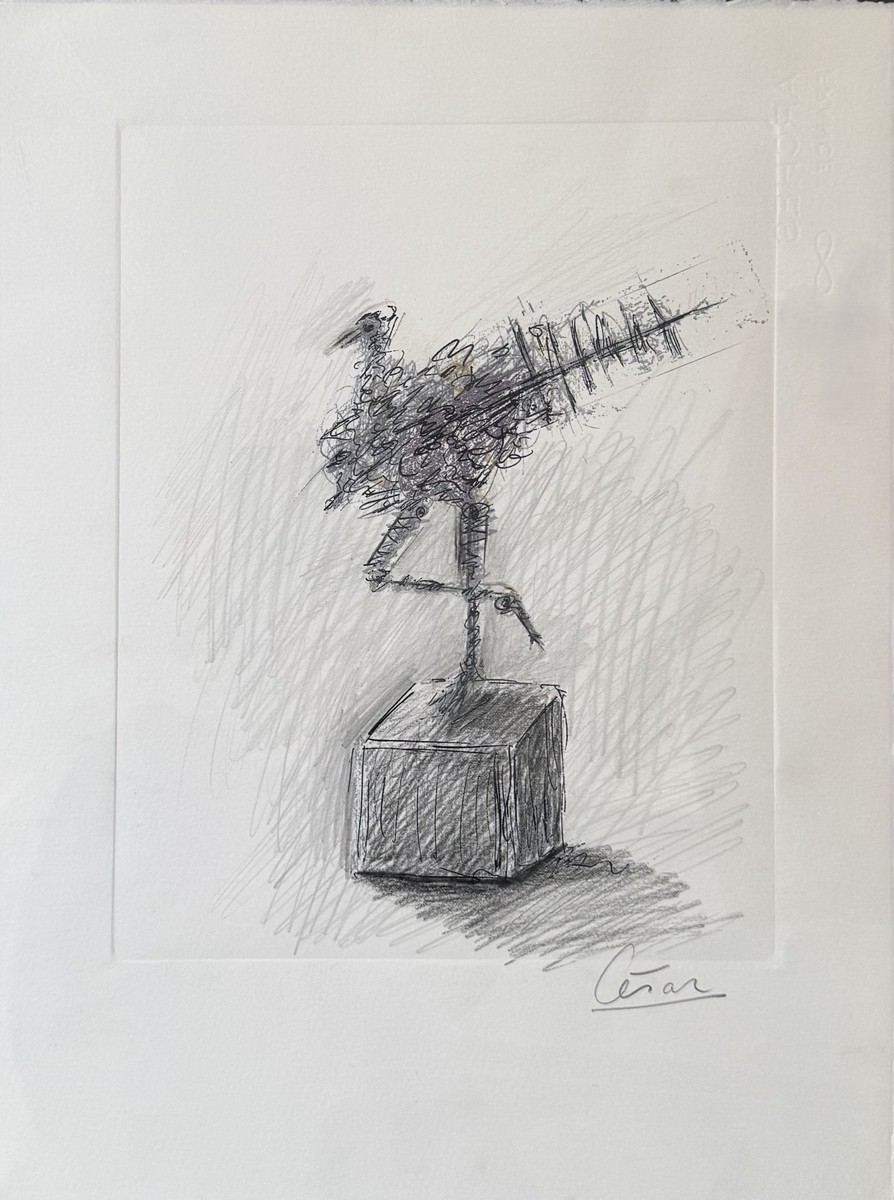 CESAR , César BALDACCINI (1921-1999) Poulette, circa1981.