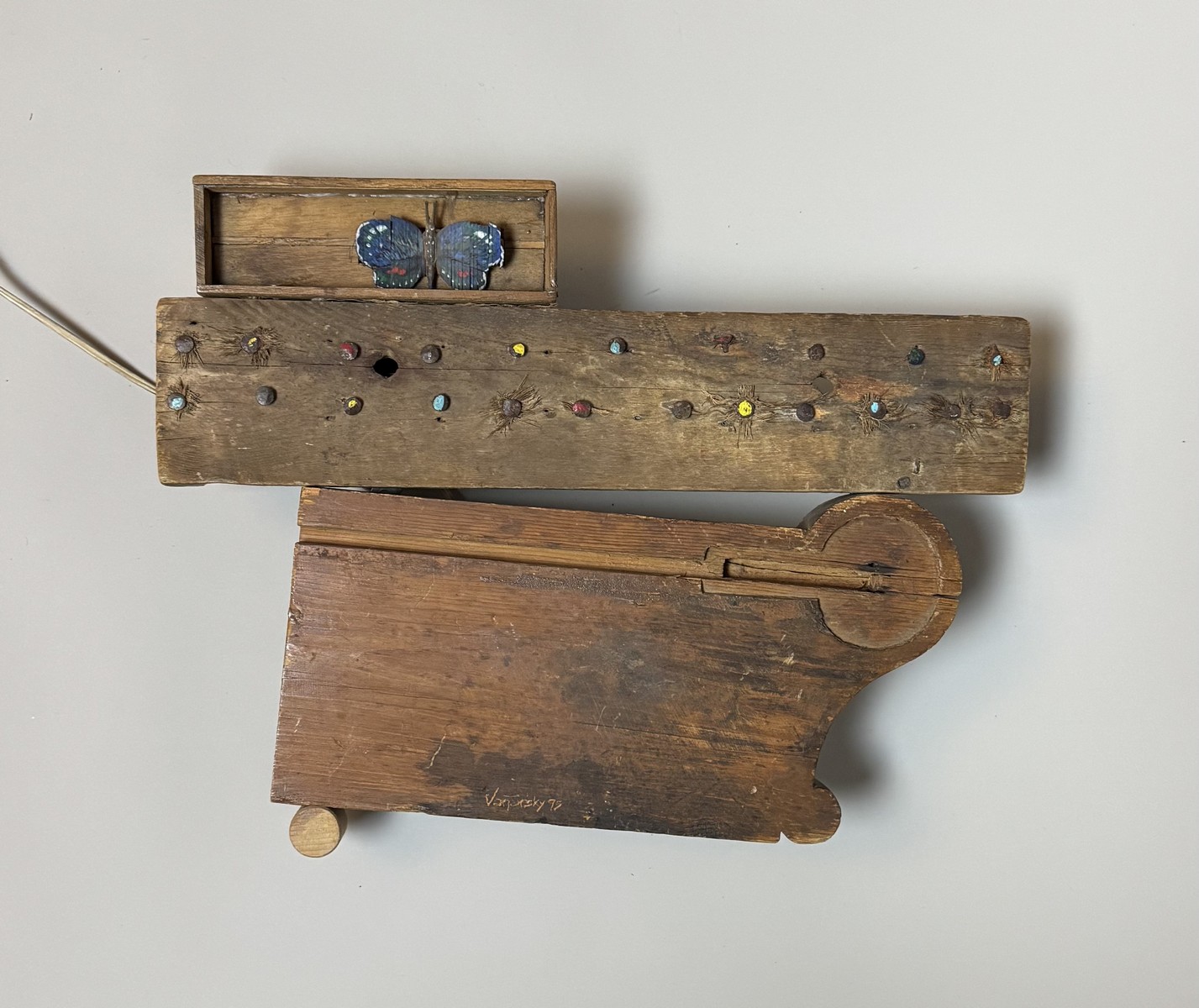 JACK VANARSKY (1936-2009), Argentine. Composition au papillon, 1995. – Image 2