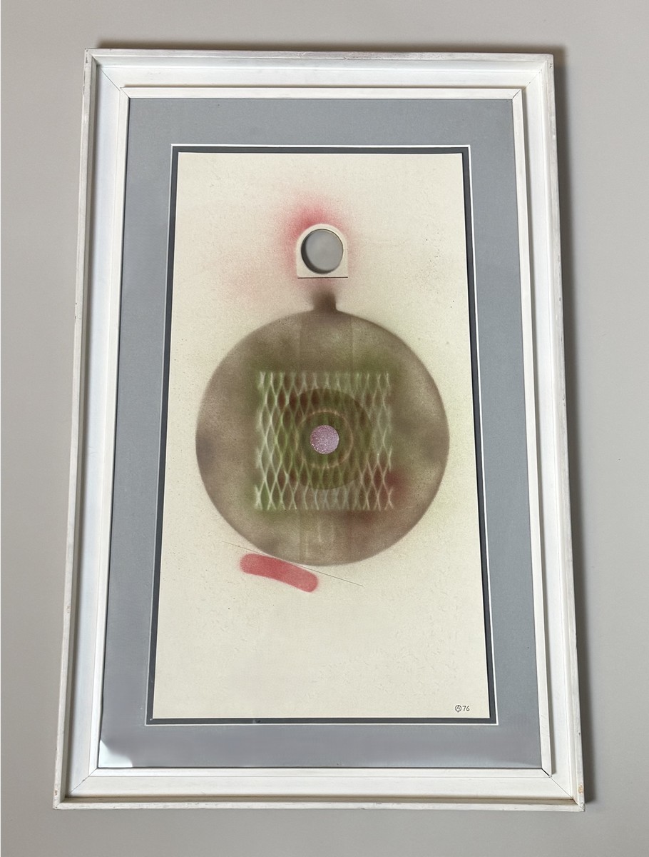 Carmelo ARDEN-QUIN (1913-2010) Aléatoire, 1976. Technique mixte sur carton, monogrammé et daté en bas à droite.