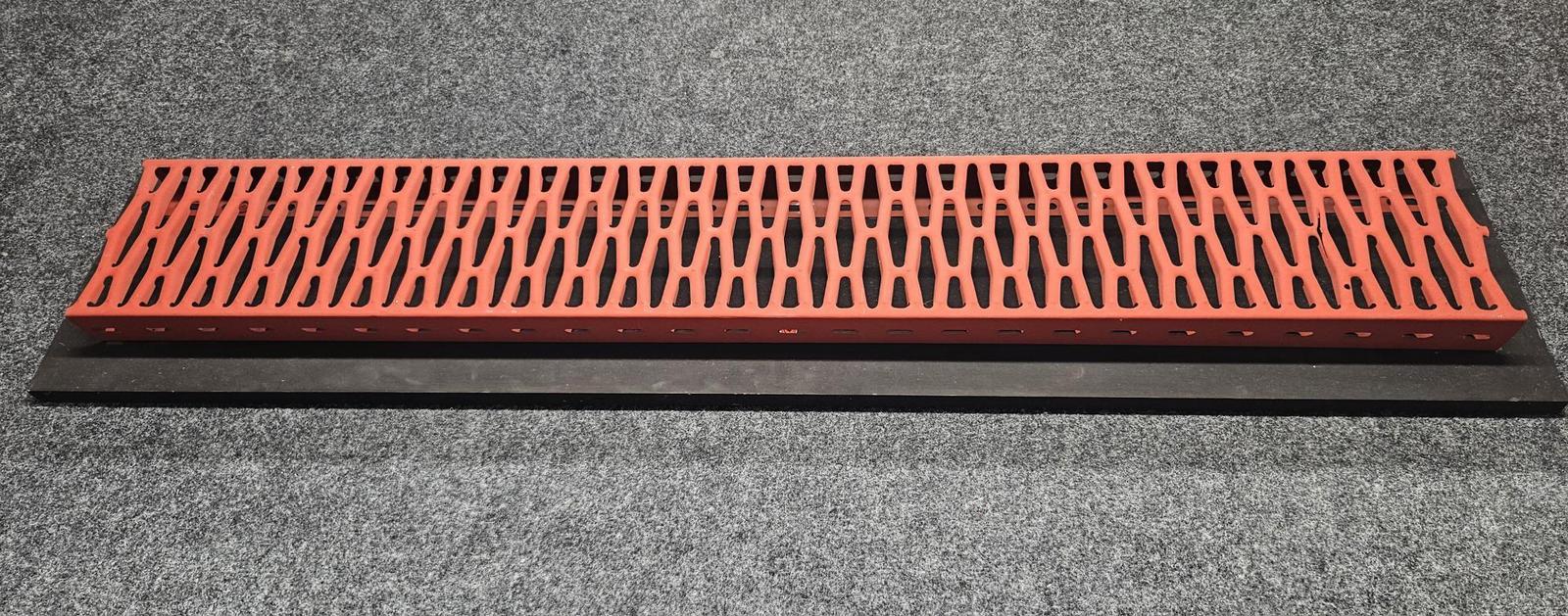 Bernard AUBERTIN (1934-2015) Monochrome rouge, Parre-feu,1990. – Image 2