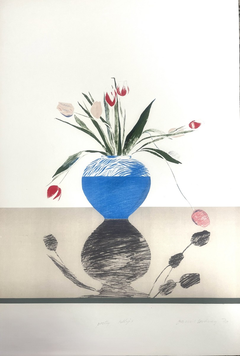 David HOCKNEY (Né en 1937) Pretty Tulips, 1970. – Image 2