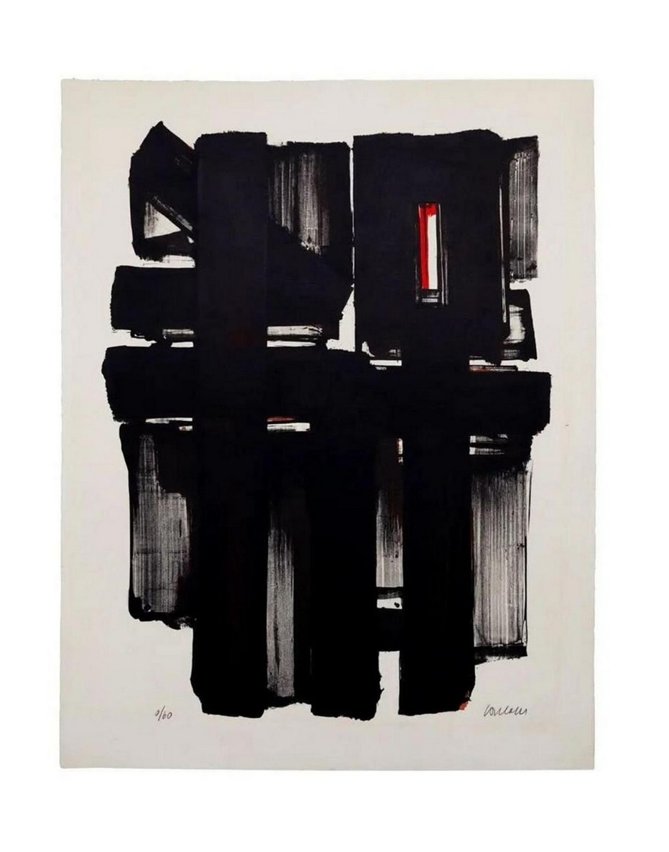 Pierre SOULAGES (1919-2022) Sans titre.