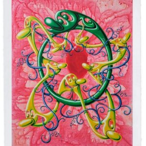 Kenny SCHARF (Né en 1958), Artiste peintre américain Vring