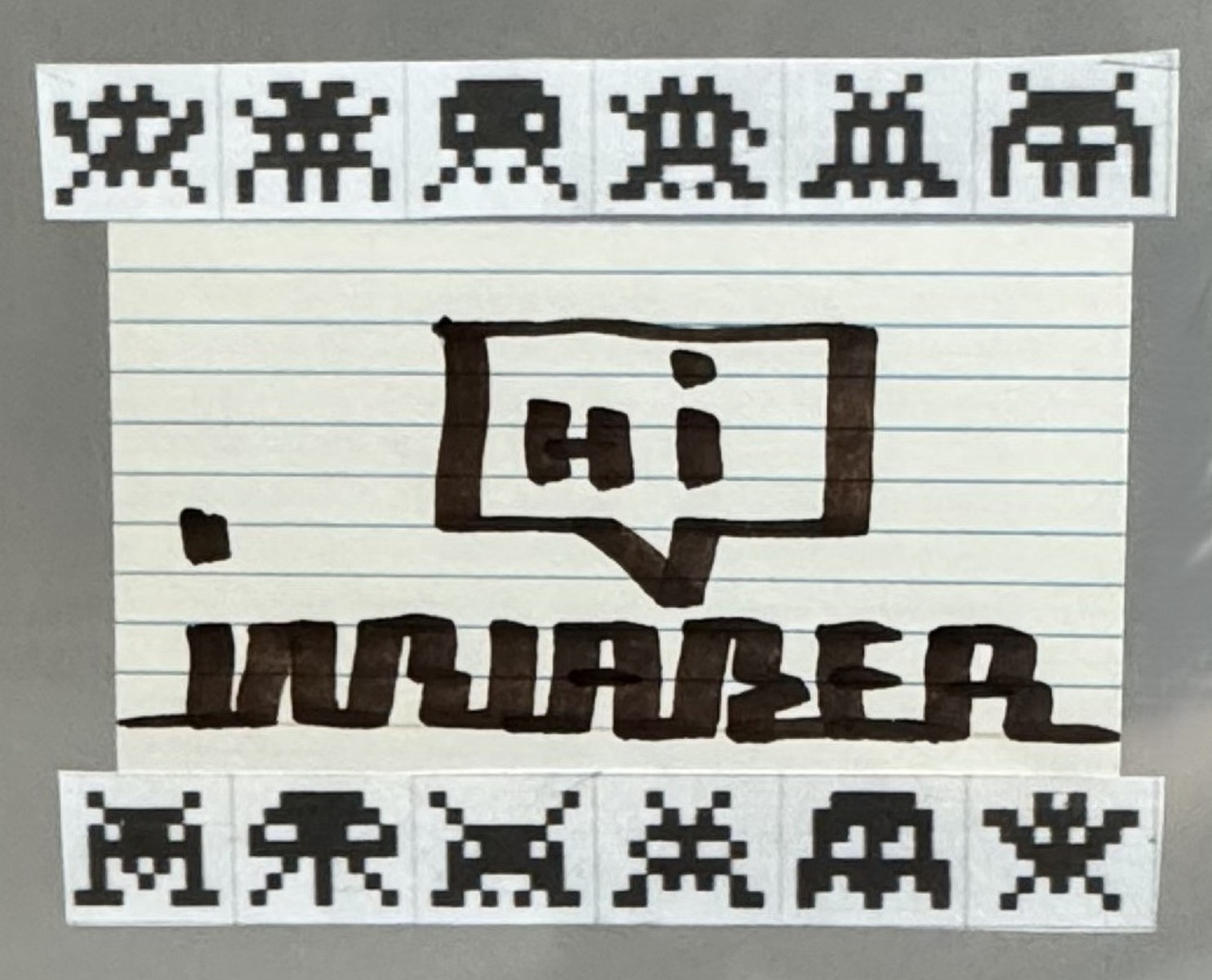 INVADER Français , (Né en 1969 ) Sans titre.