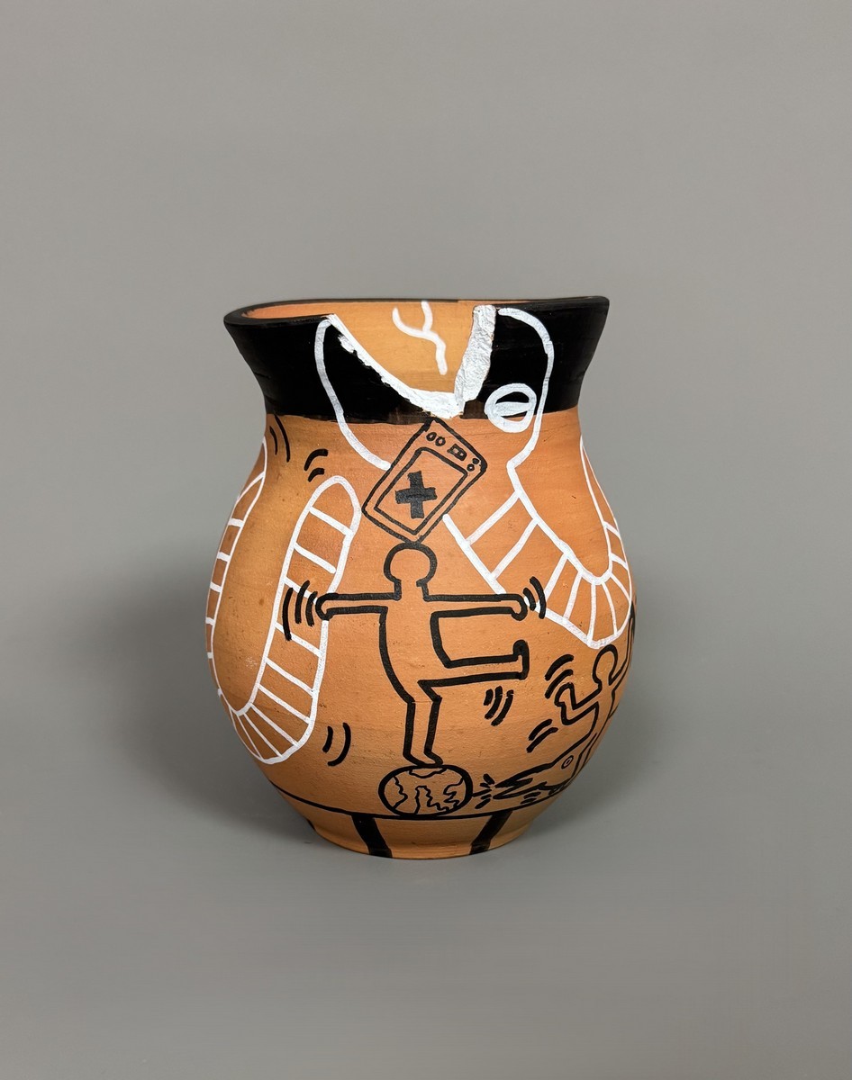 Keith HARING (1958-1990), Attribué à. Sans titre,1984.