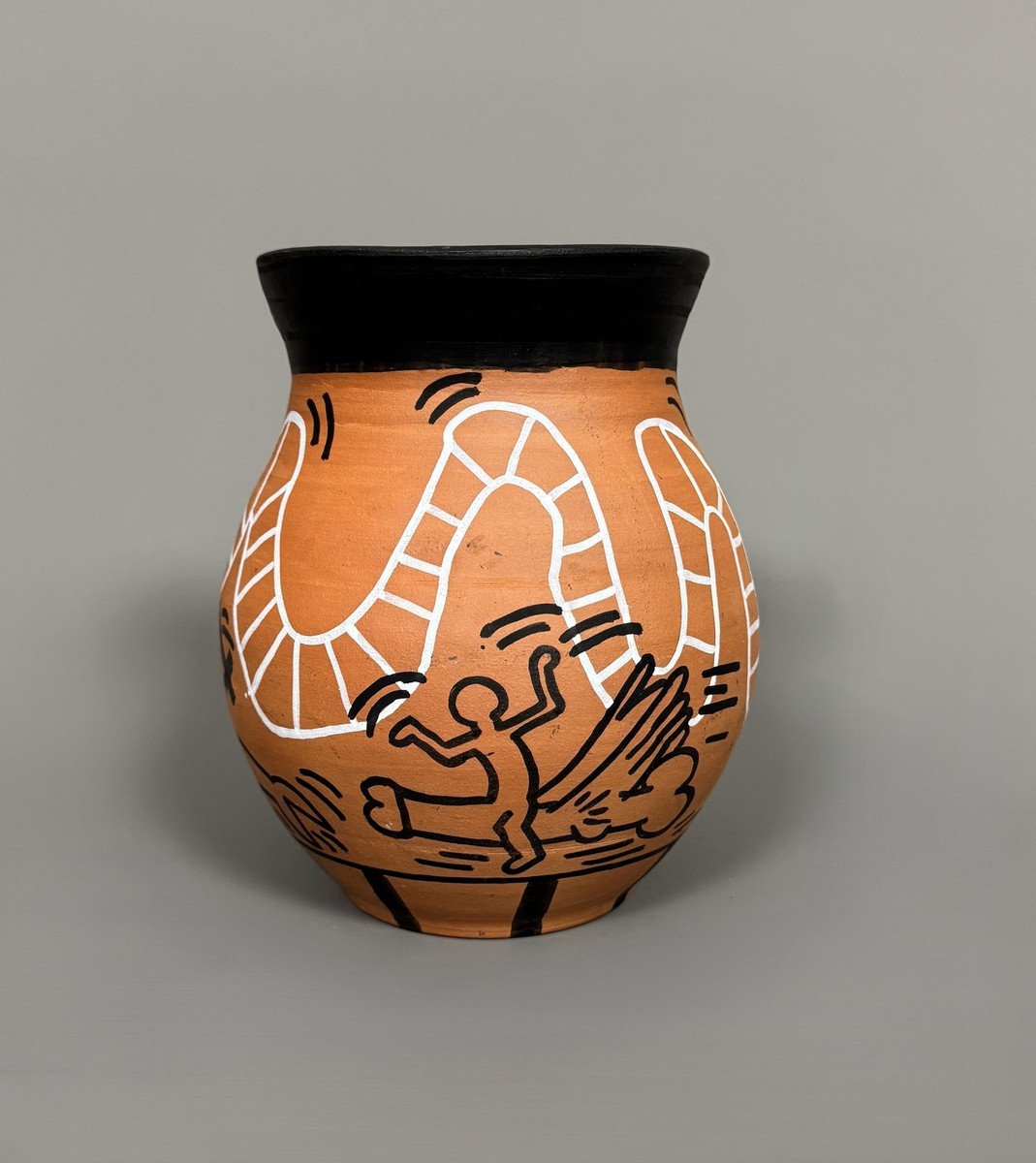 Keith HARING (1958-1990), Attribué à. Sans titre,1984. – Image 3