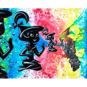 Kenny SCHARF (Né en 1958),Artiste peintre américain Judy, Judy, Judy…2024.