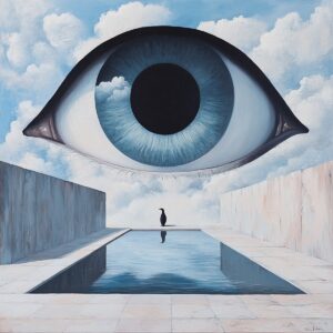 Eva SANTER (Né en 1988) Vision,2025.