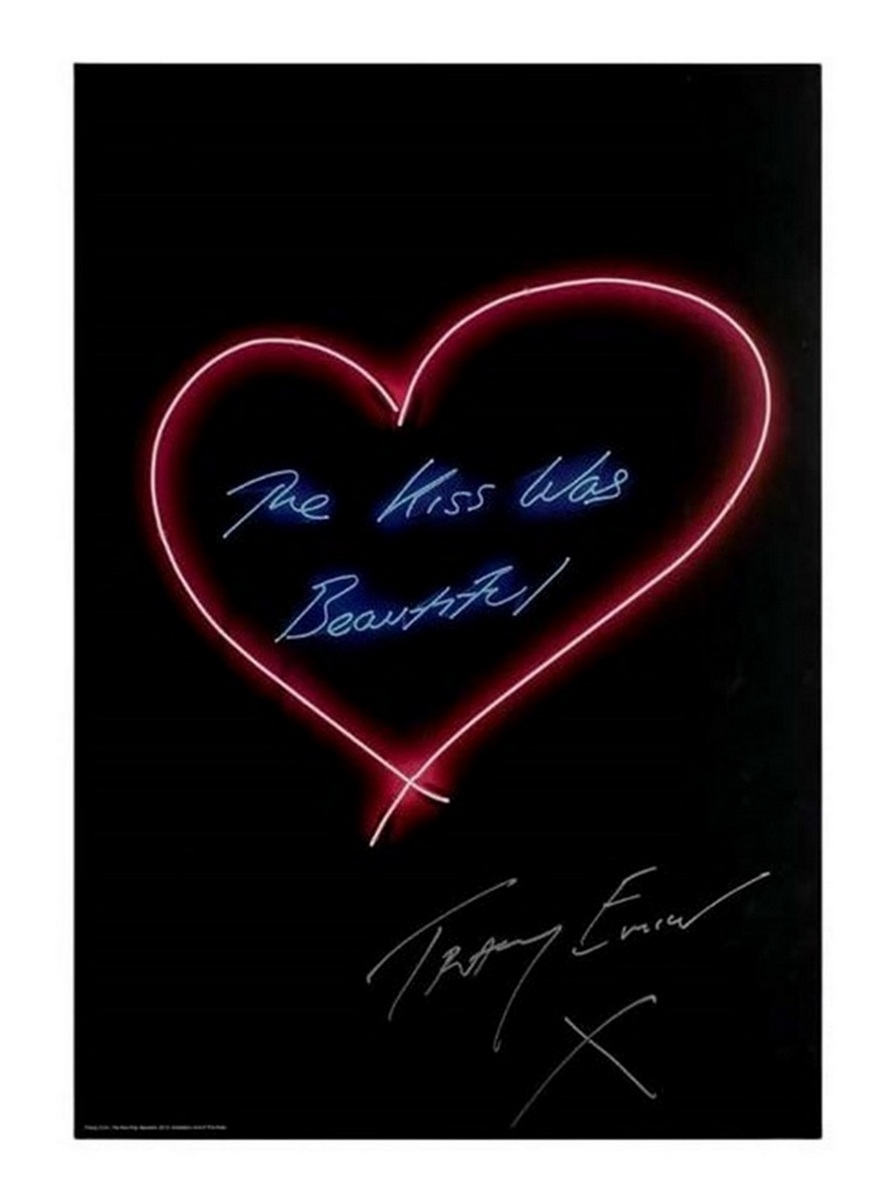 Tracey EMIN (Né en 1963) The Kiss Was Beautiful,2016.
