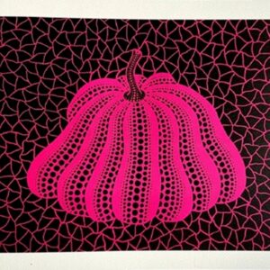 Yayoi KUSAMA (Né en 1929)  Pumpkin Pink, 2011.